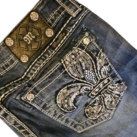 Miss Me Denim - Miss me  Blue Denim Jeans
